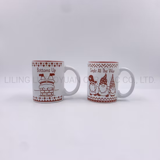 Santa Claus Mug Ceramic Coffee Mug Christmas Decoration Ceramic Mug