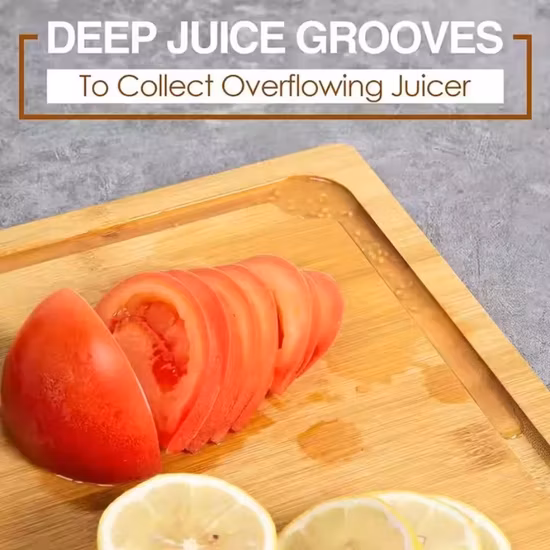 Kitchen Tool Chopping Cheese Board Natural Bamboo Cutting Board